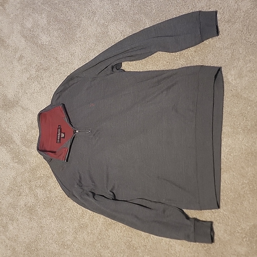 U.S. Polo Association XL Gray Sweater